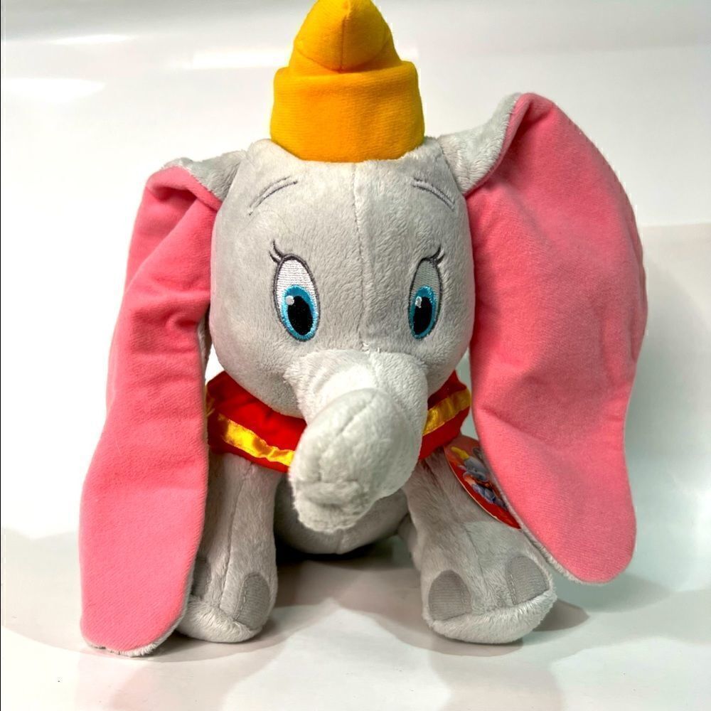 Kohl’s Cares Disney Dumbo Gray and Pink Plush Stuffed Elephant NWT